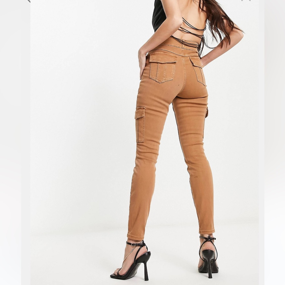 SPANX Stretch Twill Ankle Cargo Pant NWT